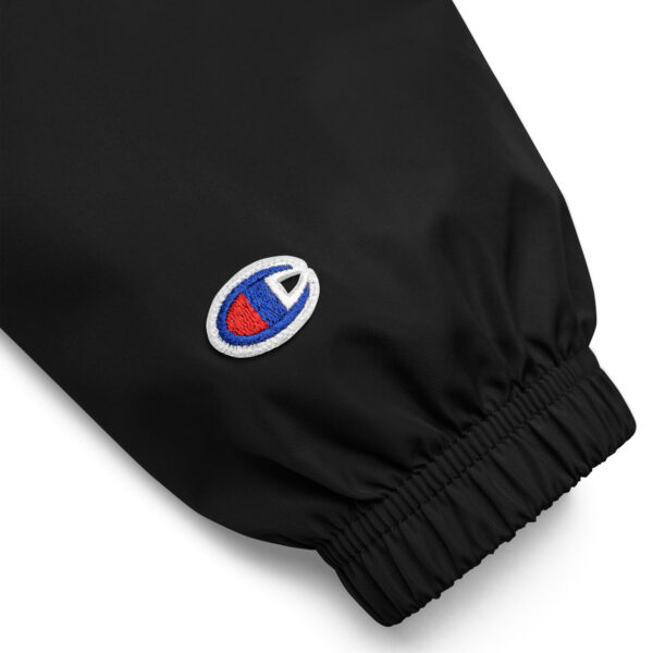 Trendy Embroidered Champion Packable Jacket - Image 2