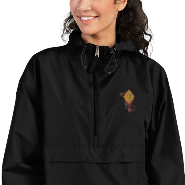 Trendy Embroidered Champion Packable Jacket - Image 4