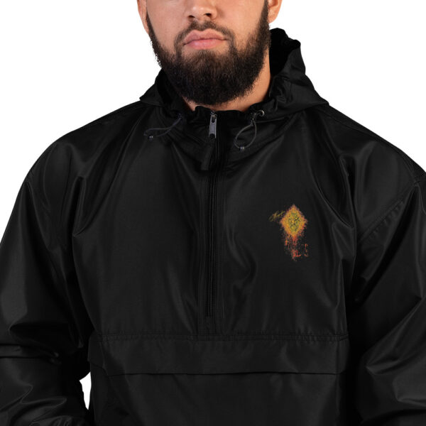 Trendy Embroidered Champion Packable Jacket - Image 5