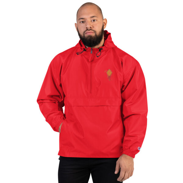 Trendy Embroidered Champion Packable Jacket - Image 9