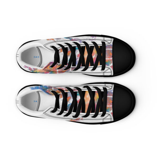 Jacee Men’s high top canvas shoes - Image 5