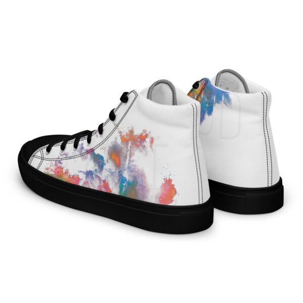 Jacee Men’s high top canvas shoes - Image 9
