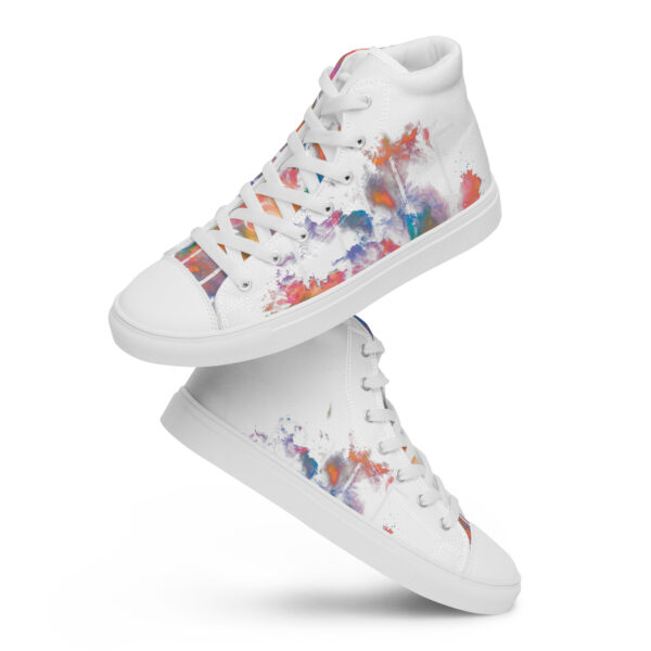 Jacee Men’s high top canvas shoes - Image 10