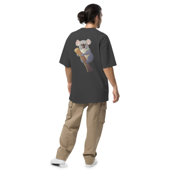 Trendy Koala Oversized faded t-shirt - Image 8