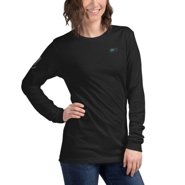 Jacee Trendy Unisex Long Sleeve Tee - Image 4