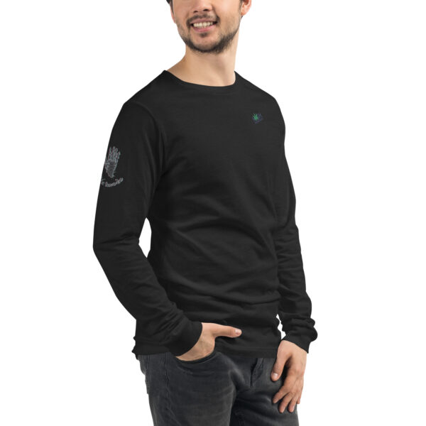 Jacee Trendy Unisex Long Sleeve Tee - Image 6