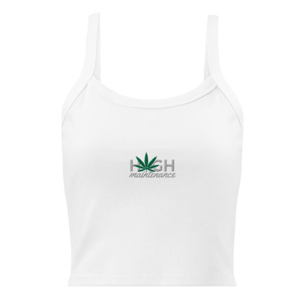 Jacee Trendy Women’s micro-rib tank top - Image 3