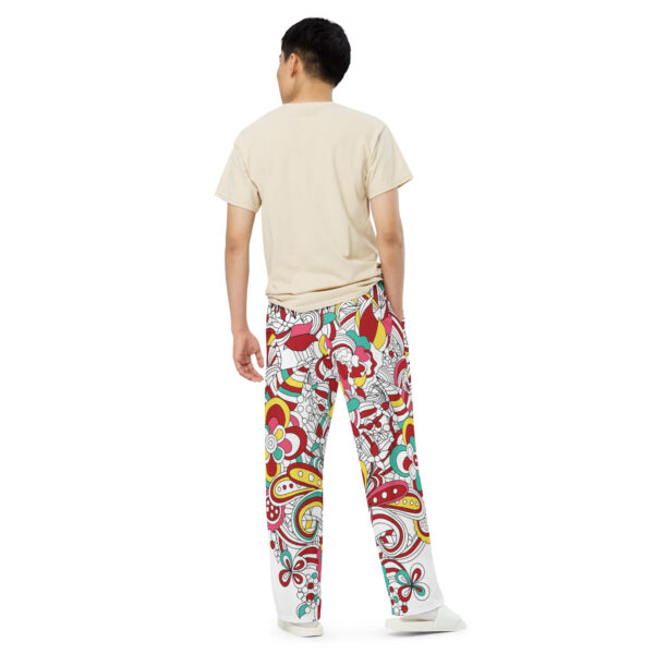 Jacee All-over print unisex wide-leg pants - Image 5