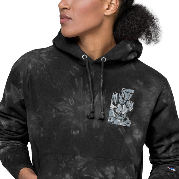 Branded Women Champion tie-dye hoodie - Image 3