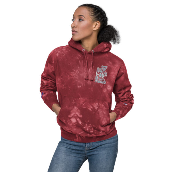 Branded Women Champion tie-dye hoodie - Image 25