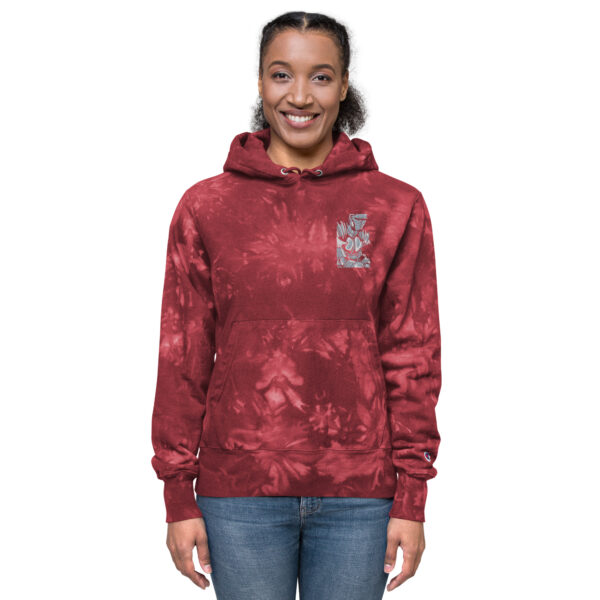 Branded Women Champion tie-dye hoodie - Image 24