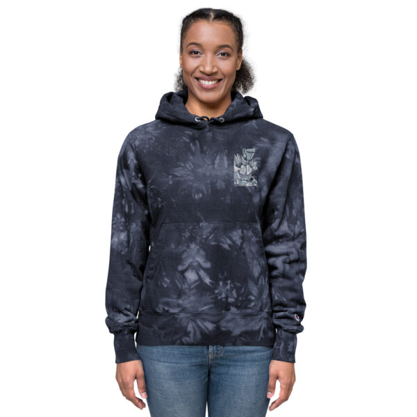 Branded Women Champion tie-dye hoodie - Image 15