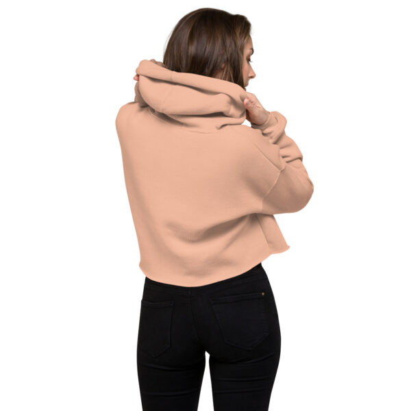 Trendy Branded Crop Hoodie - Image 14