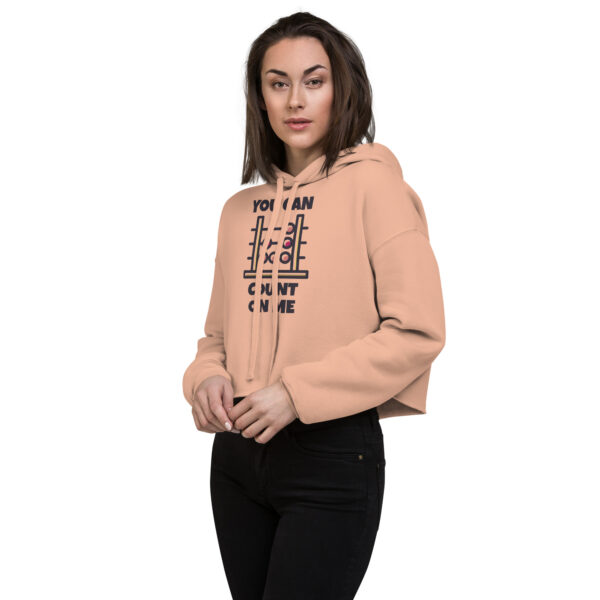 Trendy Branded Crop Hoodie - Image 15