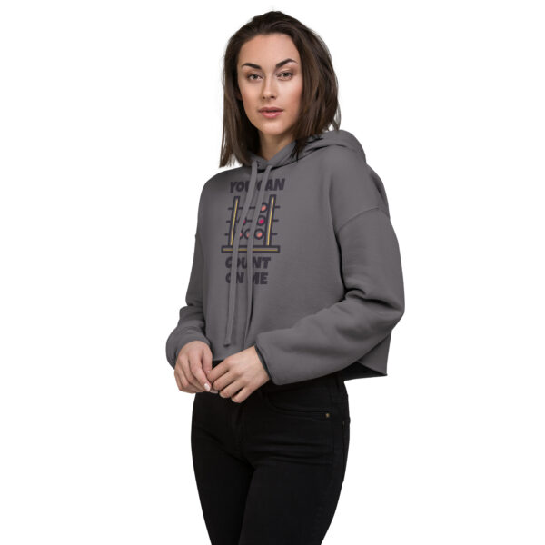 Trendy Branded Crop Hoodie - Image 12