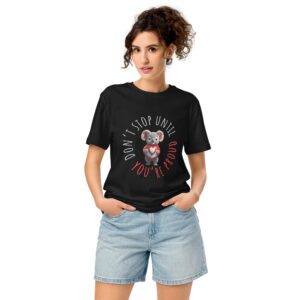 Trendy organic mid-light t-shirt for women