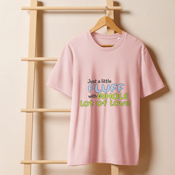 Unisex organic ribbed neck t-shirt - Image 12