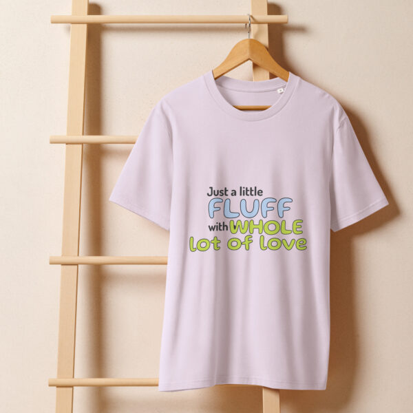 Unisex organic ribbed neck t-shirt - Image 13