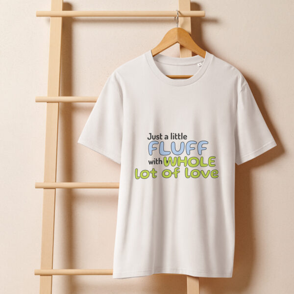 Unisex organic ribbed neck t-shirt - Image 14