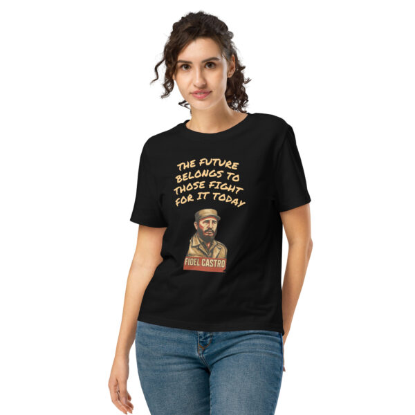 Women’s organic ribbed neck t-shirt - Image 4