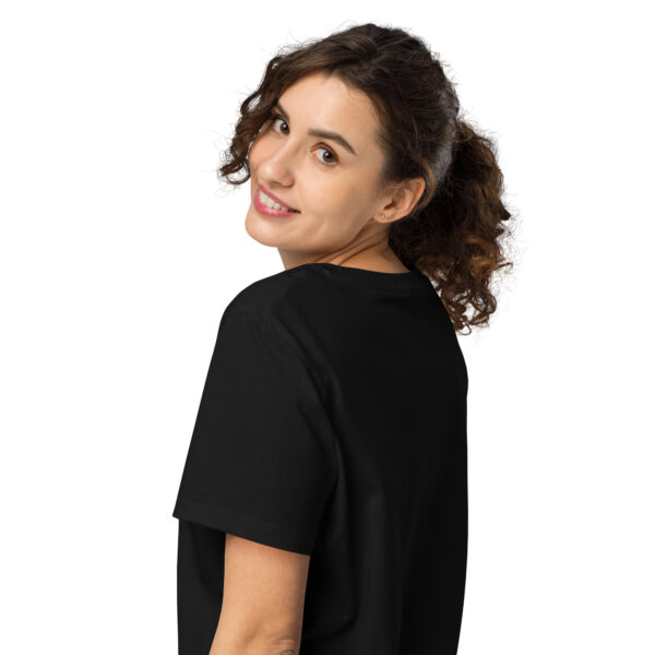 Women’s organic ribbed neck t-shirt - Image 3