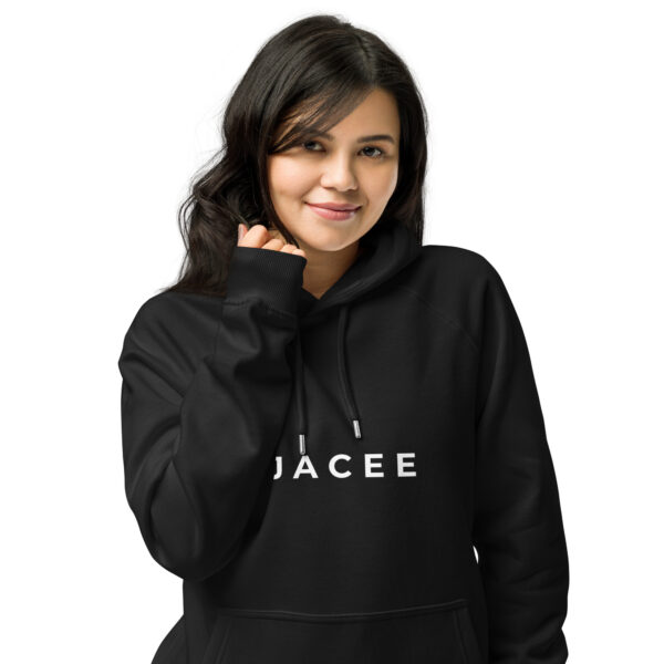 JACEE Unisex eco raglan hoodie - Image 2