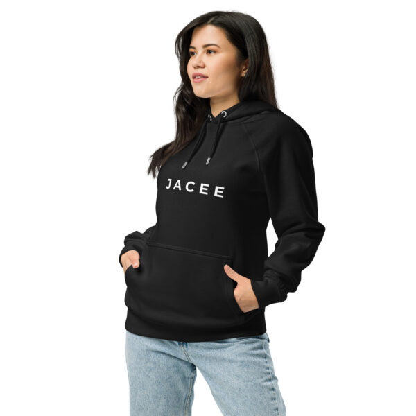 JACEE Unisex eco raglan hoodie - Image 3