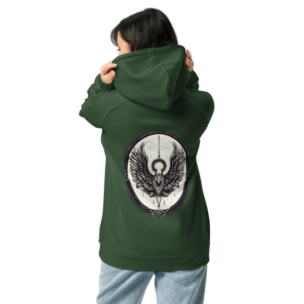 JACEE Unisex eco raglan hoodie - Image 13
