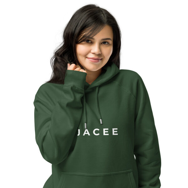 JACEE Unisex eco raglan hoodie - Image 11