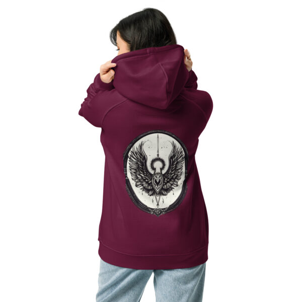 JACEE Unisex eco raglan hoodie - Image 7