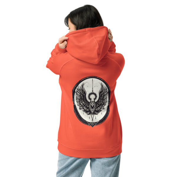 JACEE Unisex eco raglan hoodie - Image 15