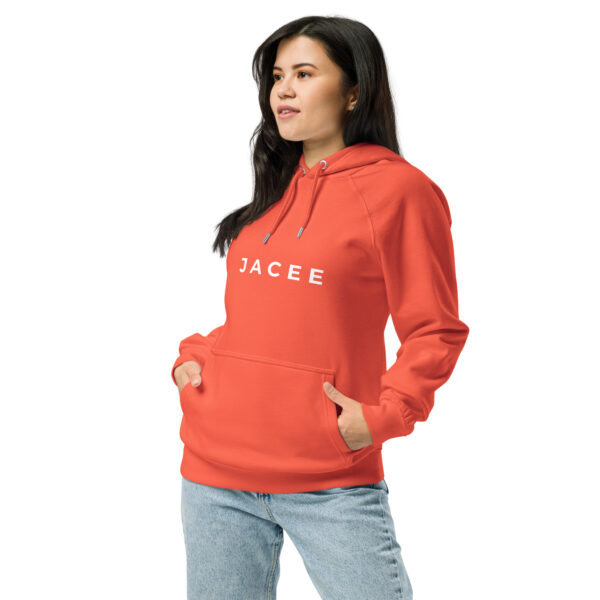 JACEE Unisex eco raglan hoodie - Image 14