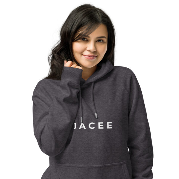 JACEE Unisex eco raglan hoodie - Image 8
