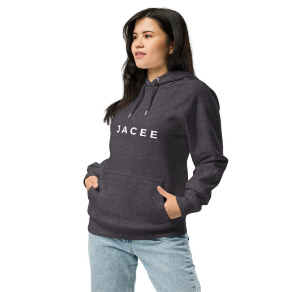 JACEE Unisex eco raglan hoodie - Image 9