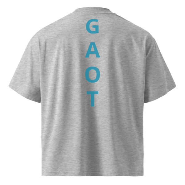 JACEE Unisex organic oversized high neck t-shirt - Image 13