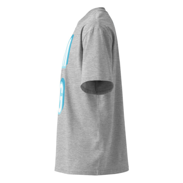 JACEE Unisex organic oversized high neck t-shirt - Image 15