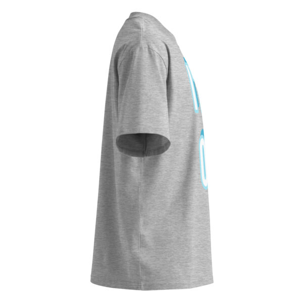 JACEE Unisex organic oversized high neck t-shirt - Image 14