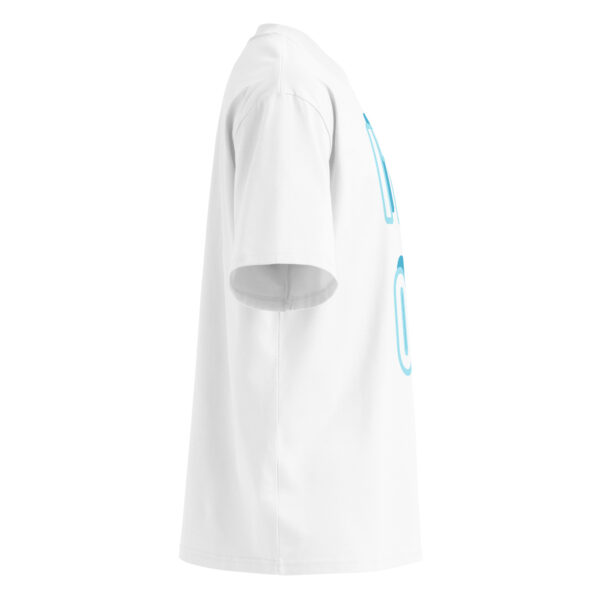 JACEE Unisex organic oversized high neck t-shirt - Image 18