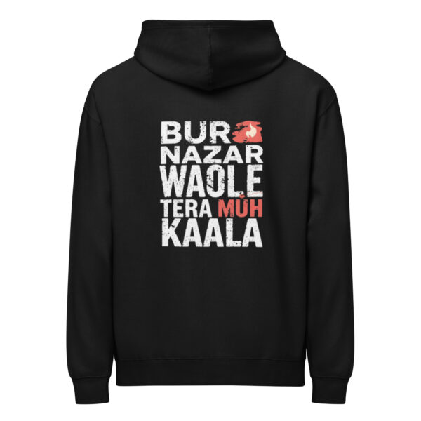 Trendy Men’s box hoodie (Black) - Image 6