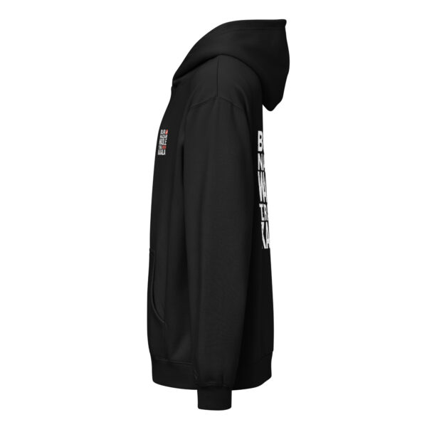 Trendy Men’s box hoodie (Black) - Image 5